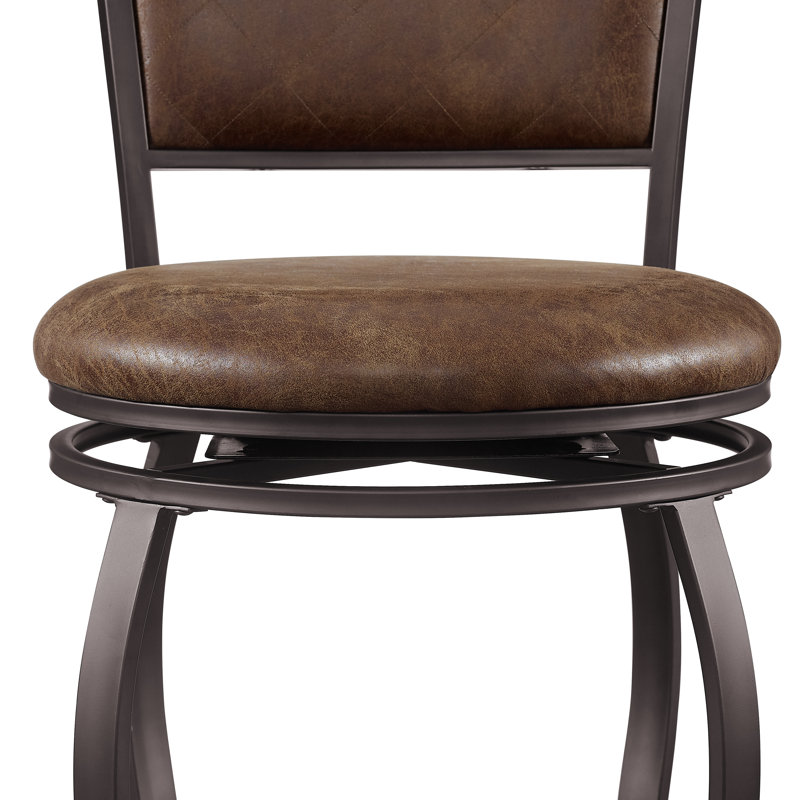Williston Maskell Bar & Counter Swivel Stool & Reviews Wayfair